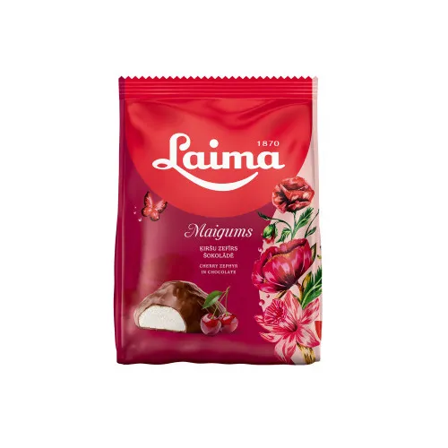 Zefīrs šokolādē ķiršu Maigums 175g, Laima