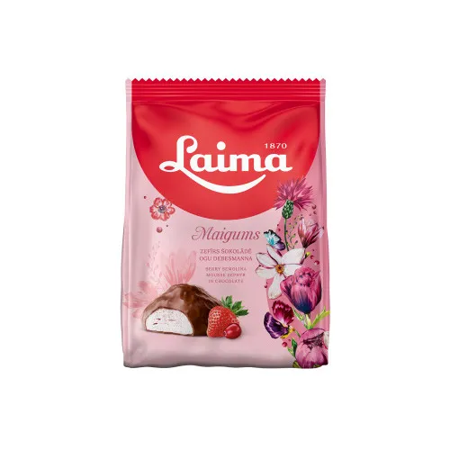 Ogu Debesmannas zefīrs šokolādē Maigums LAIMA 175g