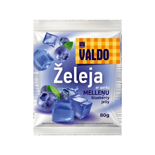 Želeja ar melleņu garšu Valdo 80g