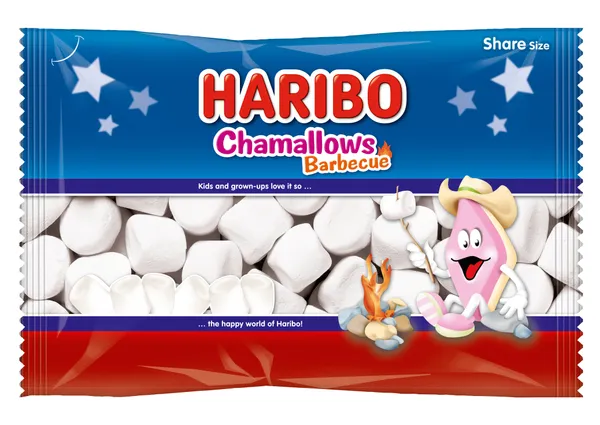 Želejas  konfektes Chamallows  suflē 300g, Haribo