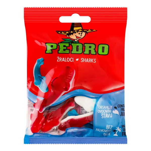 Konfektes želejas Pedro Sharks 80g