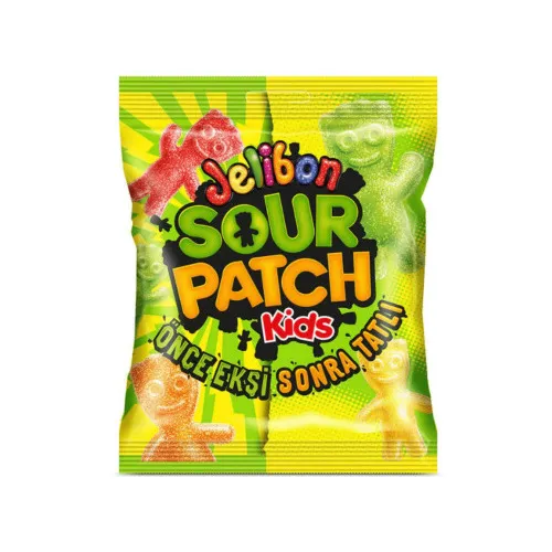 Želejkonfektes 160g, Sour Patch