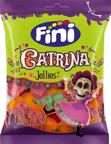 Želejkonfektes Catrina Filled Jellies 90g, Fini