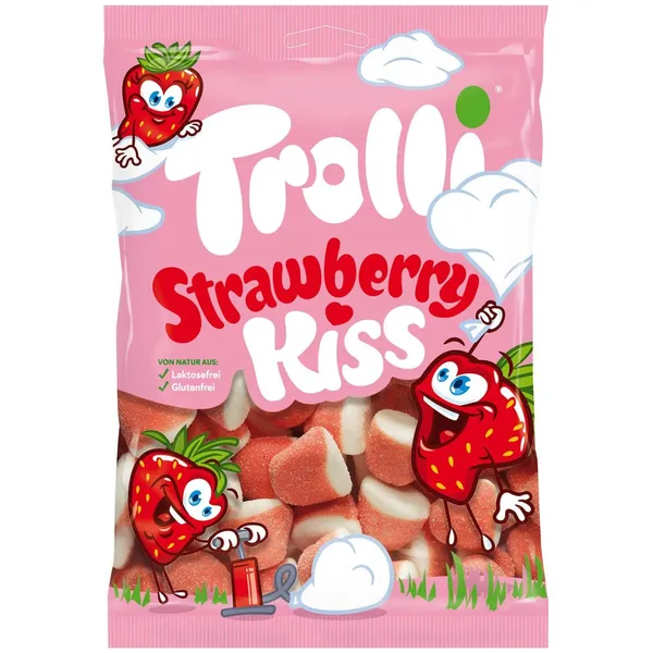 Želejkonfektes Kiss 100g, Trolli
