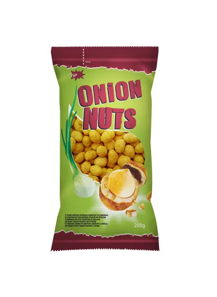 Zemesrieksti kraukšķīgā apvalkā ar loku garšu Jega 200g, ZM food