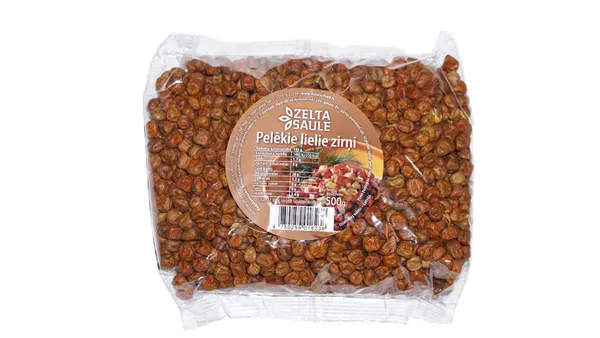 Zirņi pelēkie lielie ZELTA SAULE, 500g