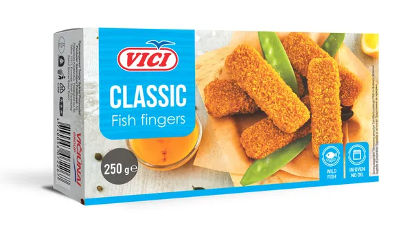Zivju pirkstiņi saldēti Classic 250g, Viči