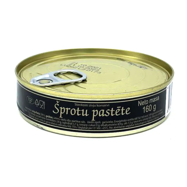 ZK BV Šprotu pastete 160g EO