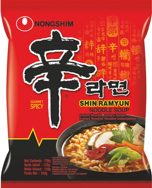 Zupa Nongshim nūdeļu Shin Ramyun 120g