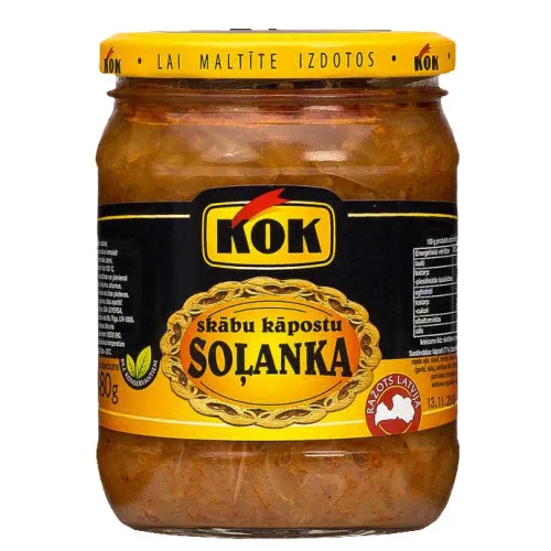 Zupa Soļanka skābu kāp. 480g, KOK