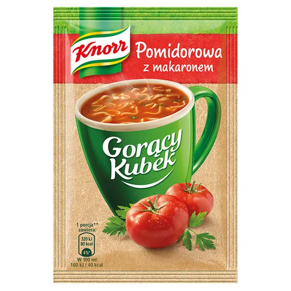 Zupa Knorr Cas tomātu ar makaroniem 19g