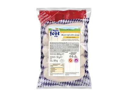 Alpenfest Baltās desiņas ar sinepēm