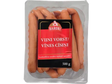 BARONI Vīnes cīsiņi