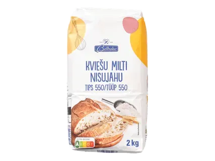 Belbake Kviešu  milti 550.tips
