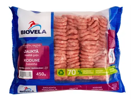 BIOVELA Jauktā maltā gaļa atdzesēta