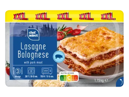 CHEF SELECT Lazanja ar cūkgaļu XXL