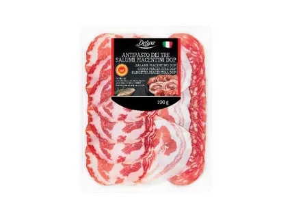 Deluxe Gaļas uzkodu asorti šķēlēs