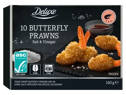 Deluxe Garneles panējumā