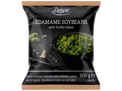 DELUXE Grauzdētas sojas pupiņas