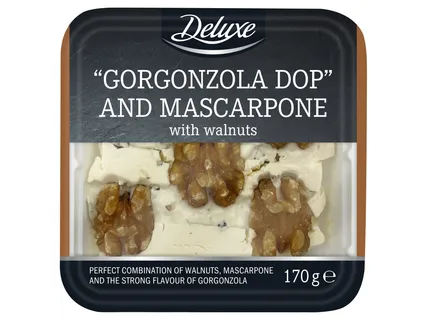 Deluxe Siers Gorgonzola e Mascarpone ar valriekstiem