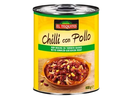 EL TEQUITO Pupiņu sautējums ar cāļa gaļu
