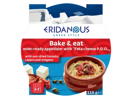Eridanous Uzkoda ar FETA sieru dažādi veidi