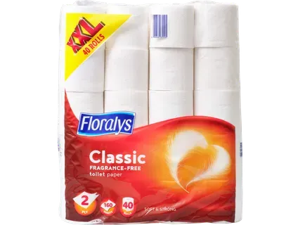 FLORALYS Tualetes papīrs