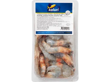 Kaluri Garneles VANNAMEI 70-80 gab./kg