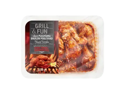 Grill&Fun Cāļa pusspārni paprikas marinādē