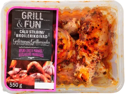 GRILL&FUN Cāļa stilbiņi ķiploku-sviesta marinādē