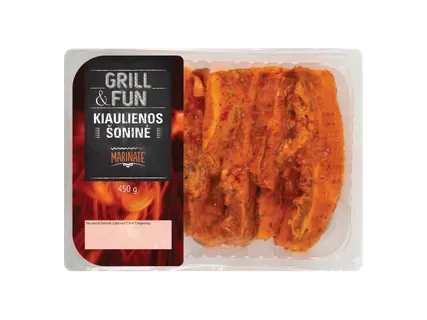 Grill&Fun Cūkgaļas bekons  marinādē