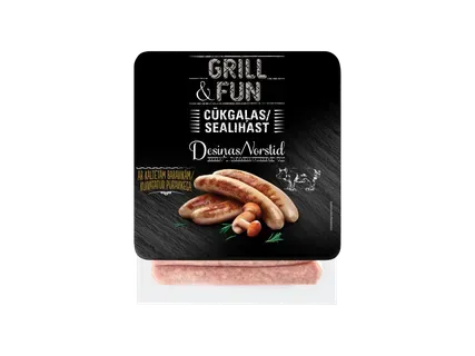 Grill&Fun Cūkgaļas desiņas ar kaltētām baravikām