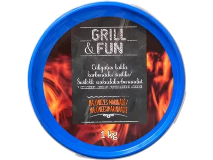 Grill&Fun Cūkgaļas kakla karbonādes šašliks majonēzes marinādē