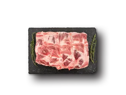 Jaunlopa ribas ar kaulu