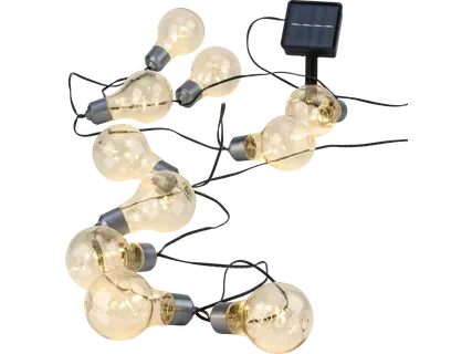 LIVARNO Ar saules baterijām darbināma gaismas virtene