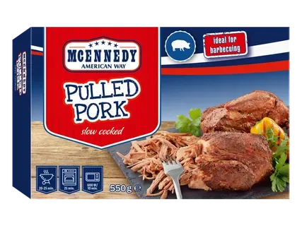 MCENNEDY Plucināta cūkgaļa