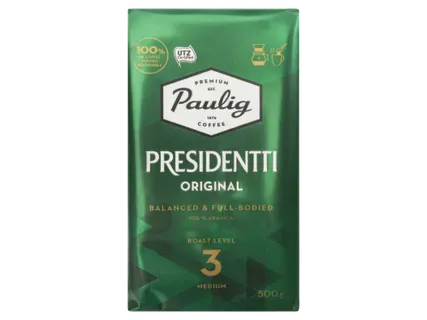 Maltā kafija Paulig Presidentti 500g