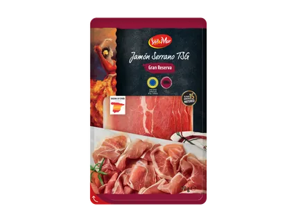 SOL&MAR Vītināts šķiņķis Jamón Serrano šķēlēs