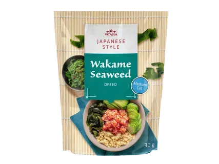 VITASIA Kaltētas jūras zāles Wakame