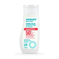 AGRADO Sensitive saules aizsargkrēms jutīgai ādai ar SPF50 250ml