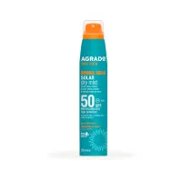 AGRADO Solar Dry Mist saules aizsarglīdzeklis - sprejs ar SPF50 200ml