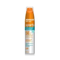 AGRADO Sport saules aizsarglīdzeklis - sprejs ar SPF50+ 200ml