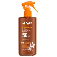 AGRADO Sun Oil sauļošanās eļļa - sprejs ar SPF50 200ml