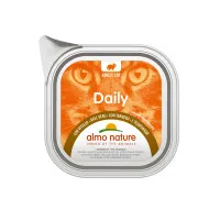 Almo Nature pilnvērtīga barība ar teļa gaļu kaķiem 100g