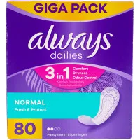 ALWAYS Normal Fresh ikdienas ieliktnīši 80gab