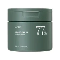 ANUA Heartleaf 77% Clear Pad tonizējošie spilventiņi sejas ādas kopšanai 160ml