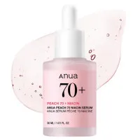 ANUA Peach 70% serums sejas ādai ar persiku ekstraktu un niacinamīdu 30ml