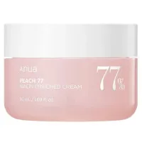 ANUA Peach 77% mitrinošs krēms sejas ādai ar persiku ekstraktu un niacinamīdu 50ml