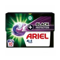 ARIEL 4in1 Black veļas mazgāšanas kapsulas melnai veļai 10gab