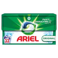 ARIEL Morning Dew 3in1 veļas mazgāšanas kapsulas 33gab
